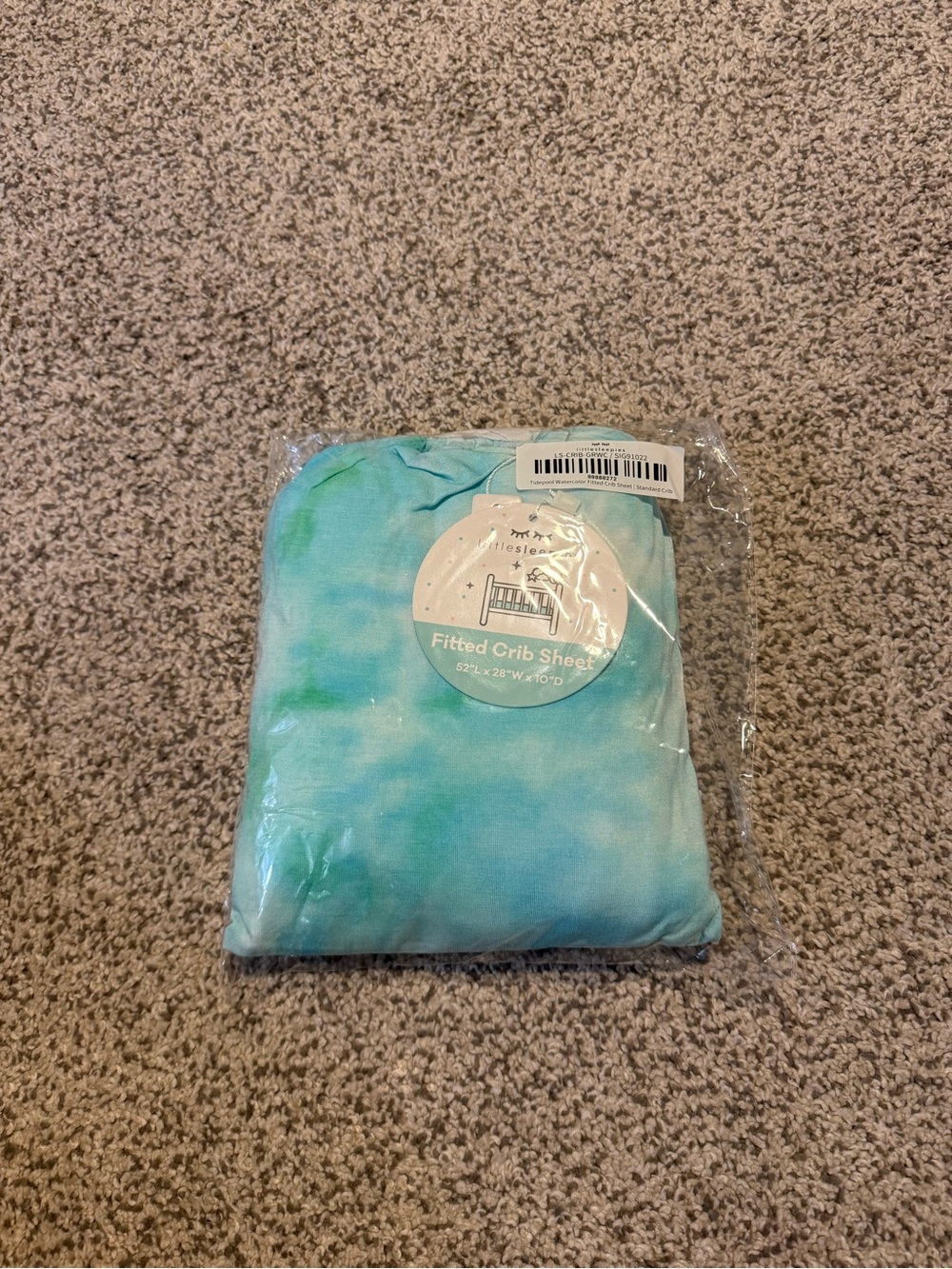 NWT Little Sleepies Standard Crib Sheet